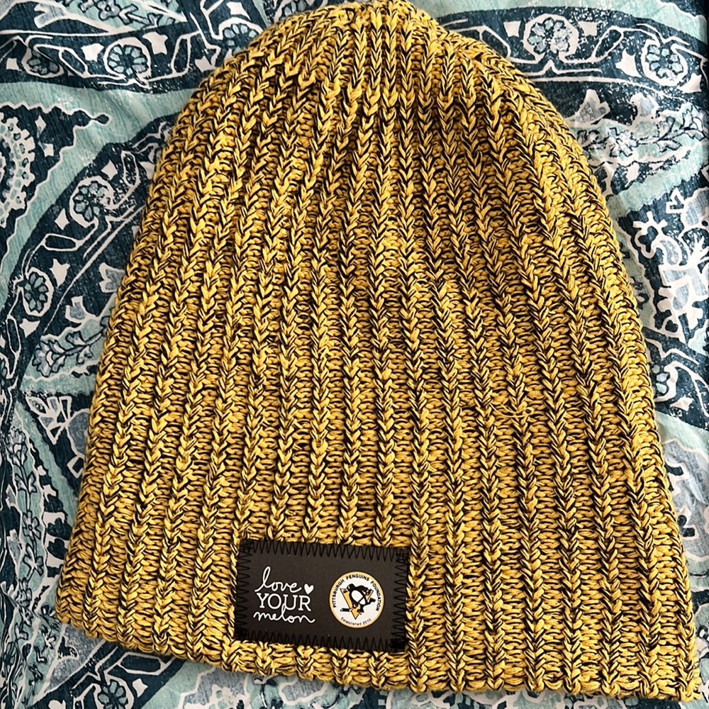 Love Your Melon Pittsburgh Penguin Beanie